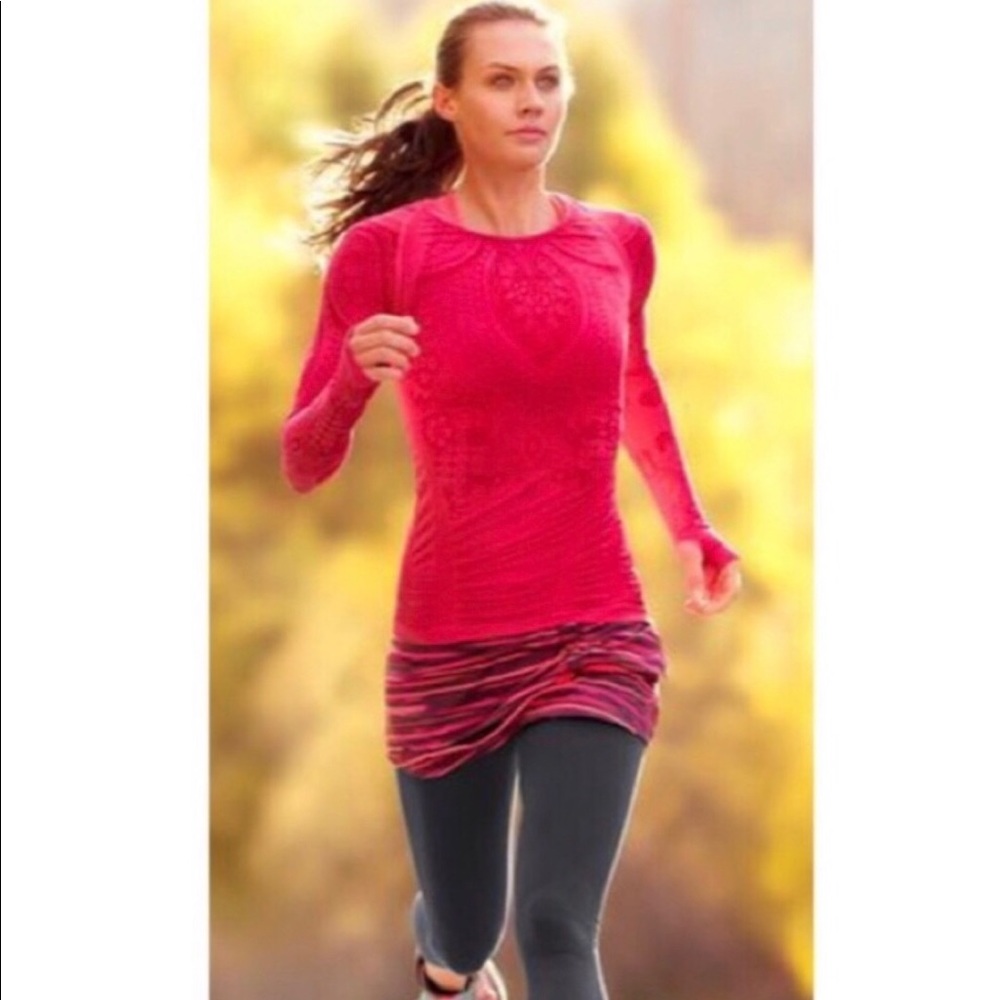 Athleta Painted Cuteness 2 in 1 skort